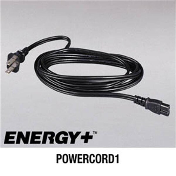 Fedco Batteries FedCo Batteries Compatible with ENERGY POWERCORD1 AC Power Cord For Shaver Style Power Receptacles POWERCORD1 - main